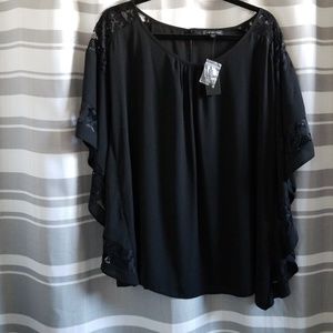 NWT lane Bryant black top sz 14/16